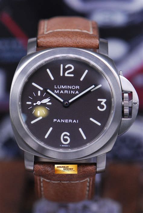 panerai luminor marina titanium bracelet|panerai luminor marina manual.